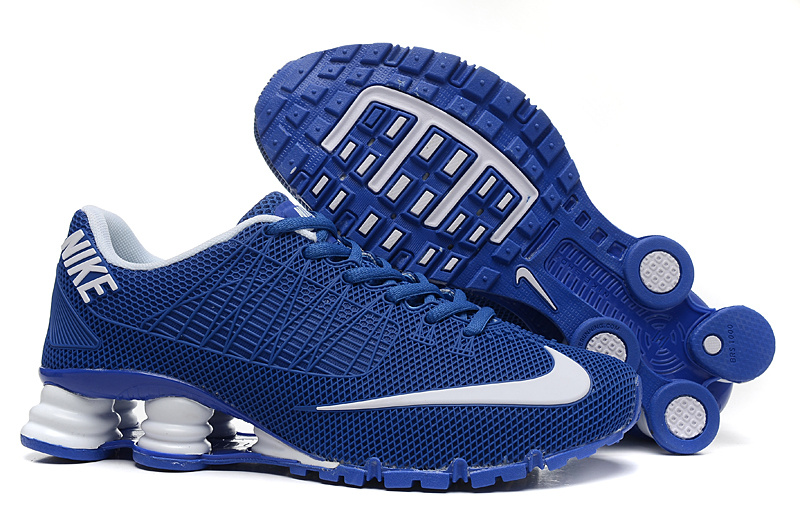 New Nike Shox Tur Blue White Shoes